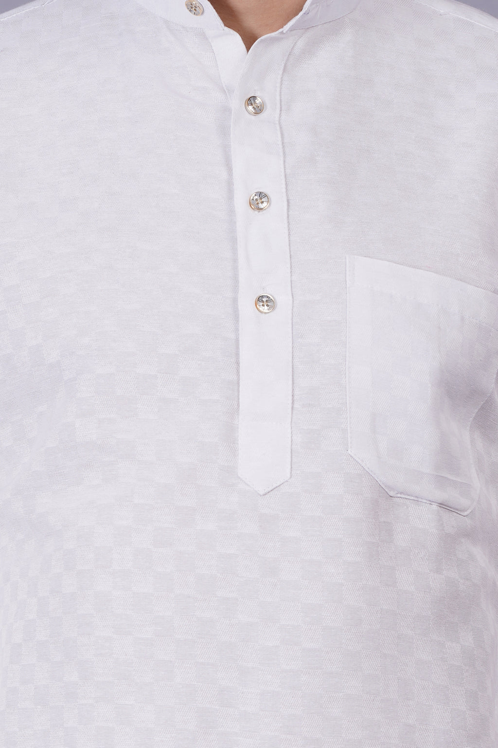 Cotton Kurta Pyjama Self Design for Men